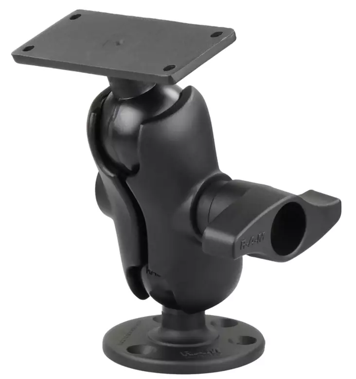 RAM Drill-Down Ball Mount for Humminbir Helix and Solix - RAM Mounts, D-storlek - 793442949531 - 1
