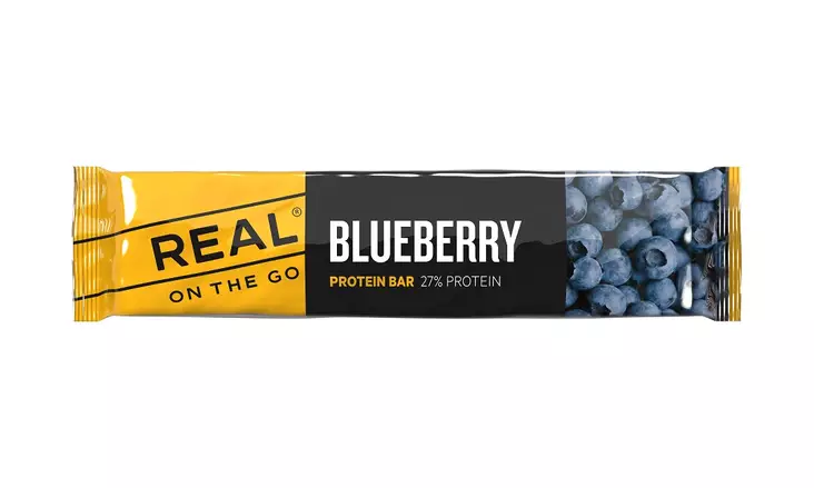 Real Turmat Proteinbar blueb.& blackb. - Campingmat - 7036480092801 - 2