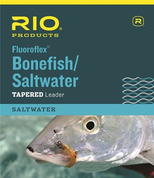 Rio Fluoroflex Bonefish/Saltwater Leader - Taperade Fluorcarbon -tafsar - 730884245111 - 1