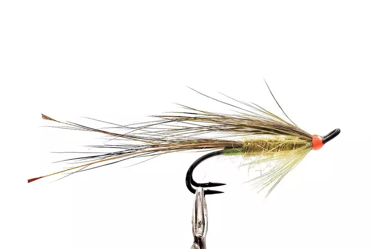 Sarvijaakko Olive Salmon Fly - Dubbelkrok - 8859202531261 - 1