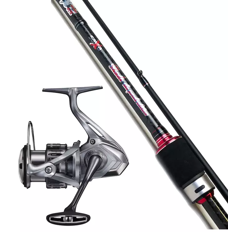 Saxa Shade G2 Perch 7'3'' & Shimano Nasci 1000 - Saxa-haspelspön - 118020001B1 - 1