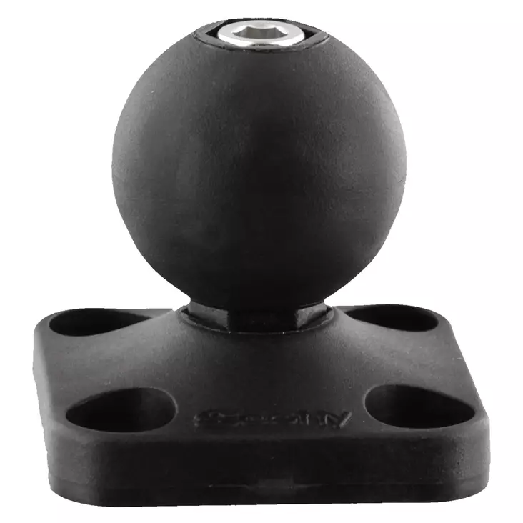 Scotty 5-166 1.5" Ball System Base with Rail Mount - Ekolodsställningar - 062017001661 - 1