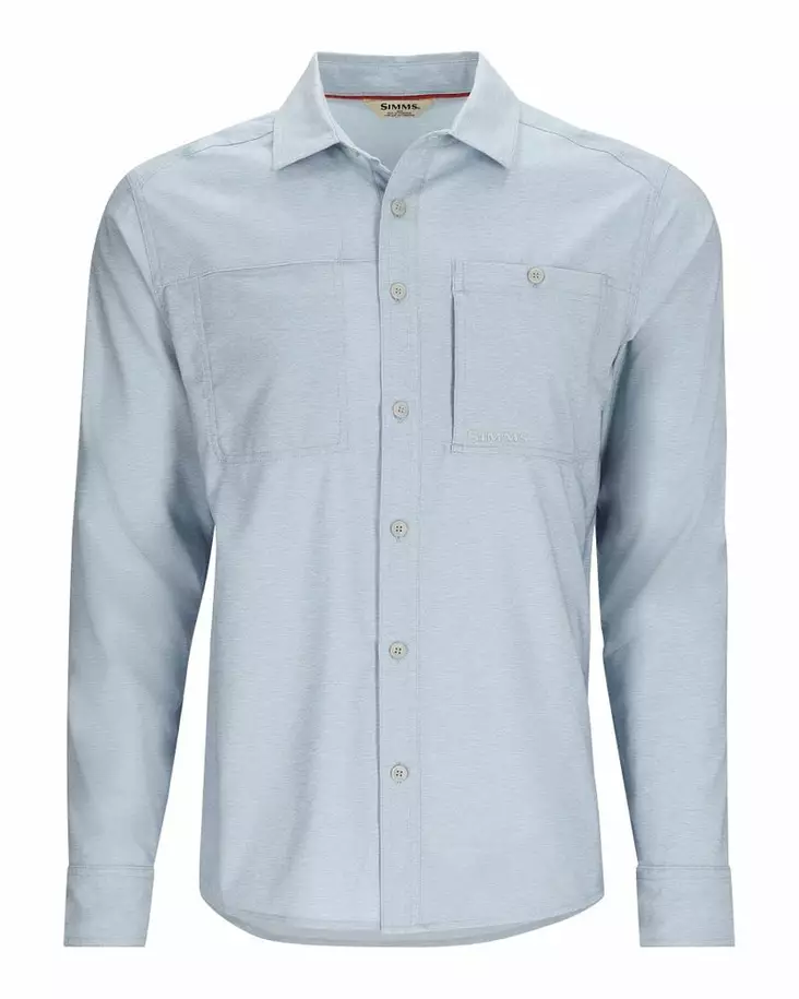 Simms Challenger Shirt Steel Blue - Skjortor - 694264640111 - 2