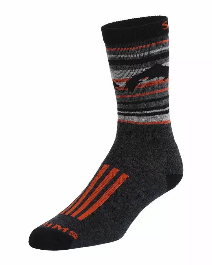 Simms Daily Sock Carbon - Buffs och övriga - 694264625101 - 2