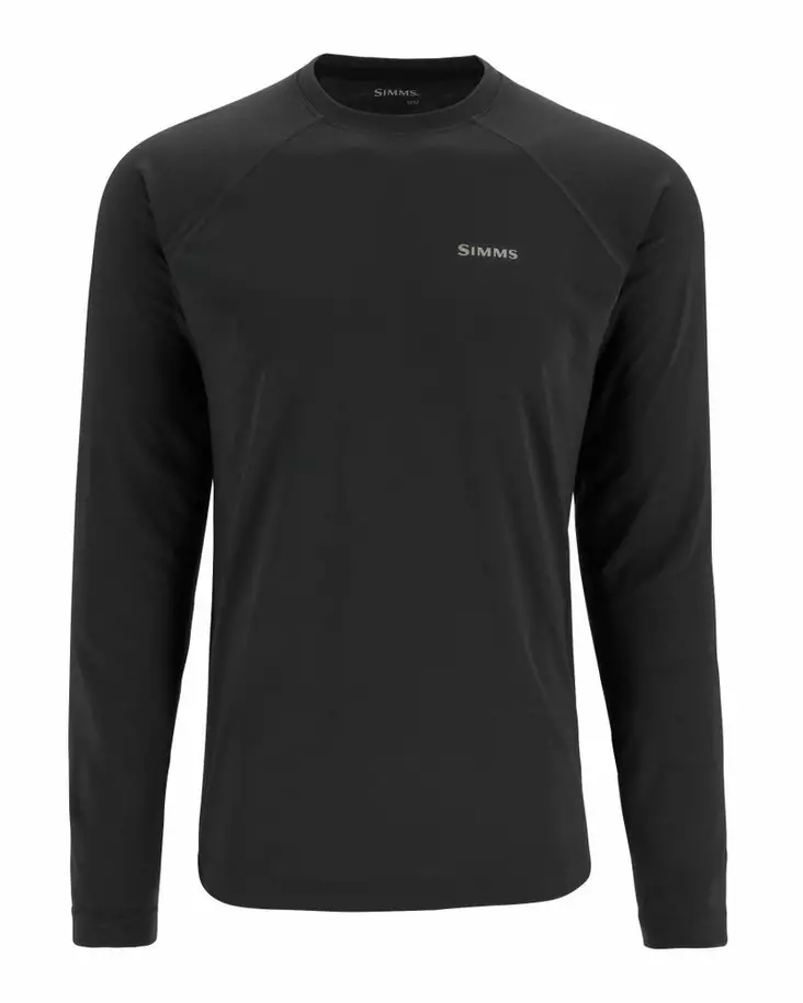 Simms Lightweight Baselayer Top Carbon - Undertröjor - 694264655481 - 2