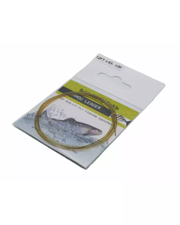 Soldarini Camou Tapered Leader 12' - Taperade Nylon -tafsar - 8059016751941 - 1