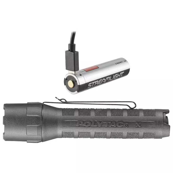 Streamlight PolyTac X USB Black - Ficklampor och sökarljus - 080926886131 - 1