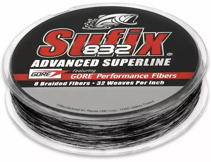 Sufix 832 Advanced Superline Black Mamba 150m - Flätlinor - 024777718951 - 1
