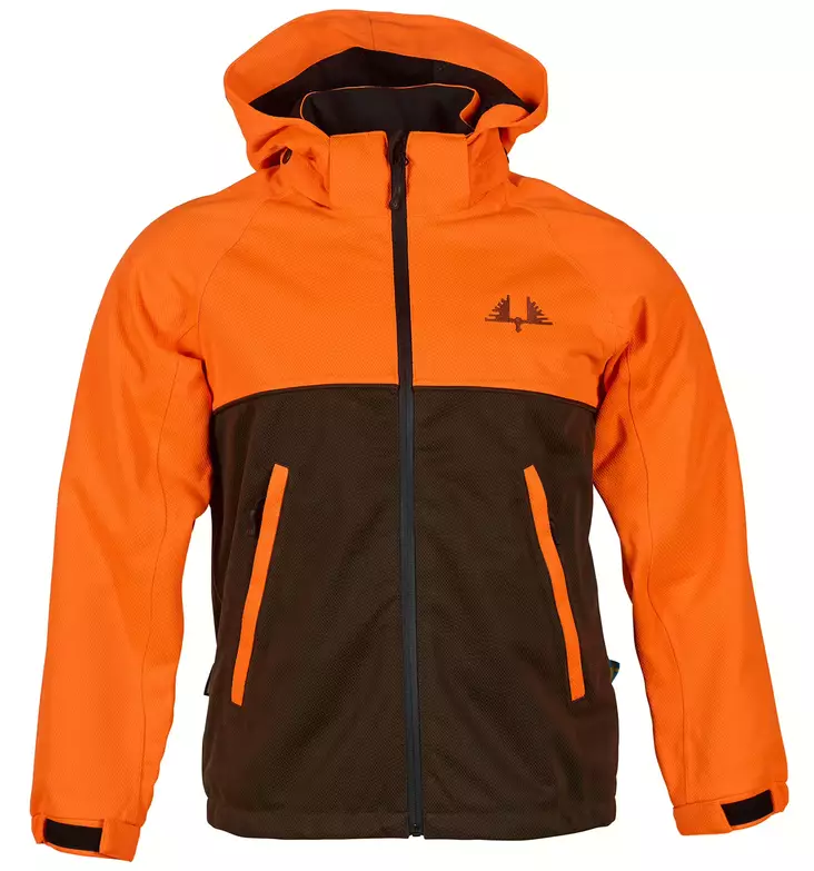 Swedteam Ridge Junior 2.0 Jacket Orange/Green - Barnens jaktkläder - 7330144042691 - 1