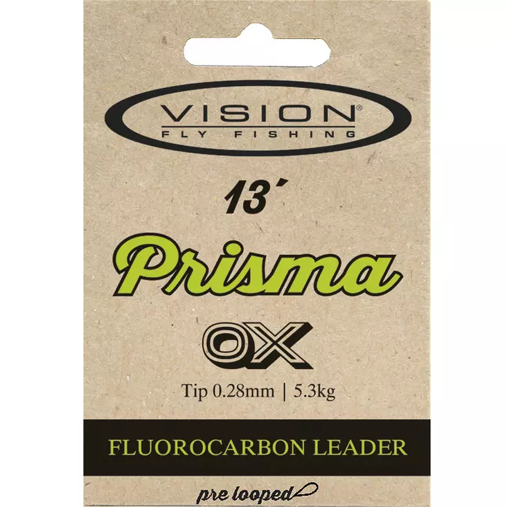 Vision Prisma Fluorocarbon Leader 13' - Taperade Fluorcarbon -tafsar - 6417512838641 - 1
