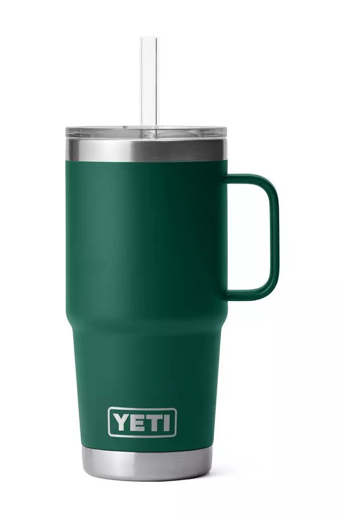 Yeti Rambler 25 Oz Straw Mug BF Green - Termosflaskor och -muggar - 888830489741 - 1