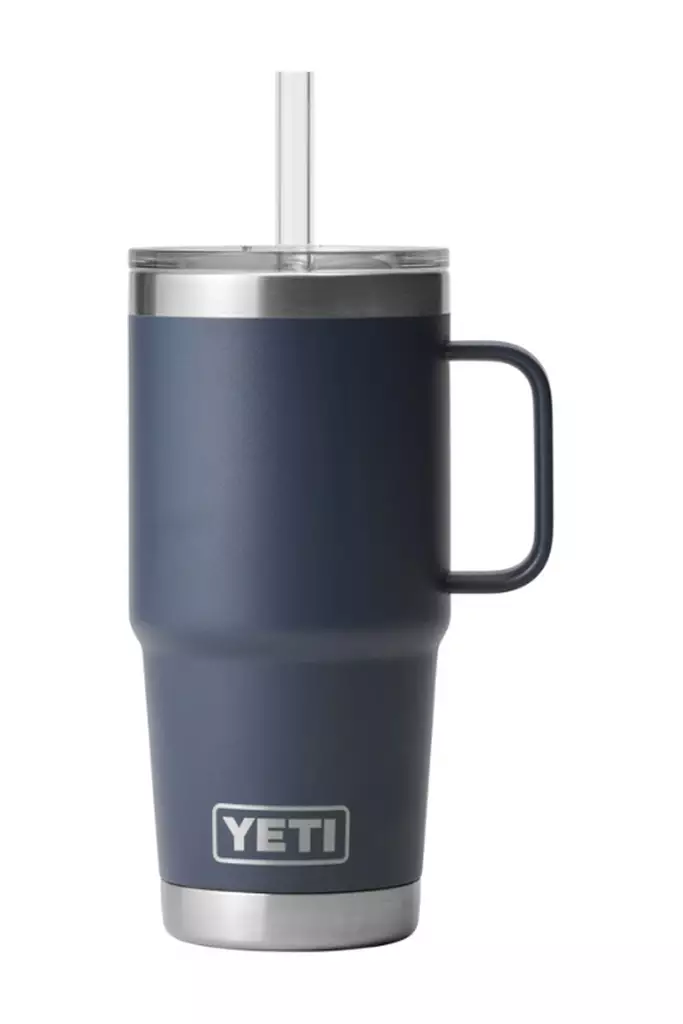 Yeti Rambler 25 Oz Straw Mug Navy - Termosflaskor och -muggar - 888830306741 - 1
