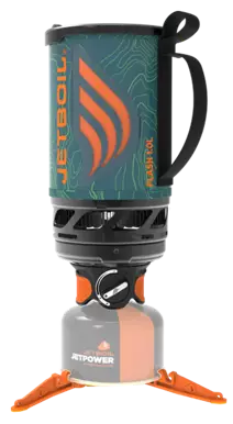 Jetboil Flash 1,0L - Ocean Topo - Campingspisar - 850019774672 - 1