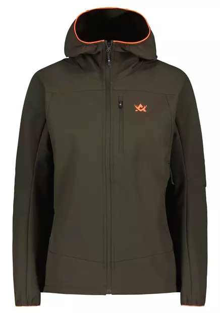 Alaska Chaser Womens Stretch Jacket Brown - Damjaktjackor - 6438347047312 - 1