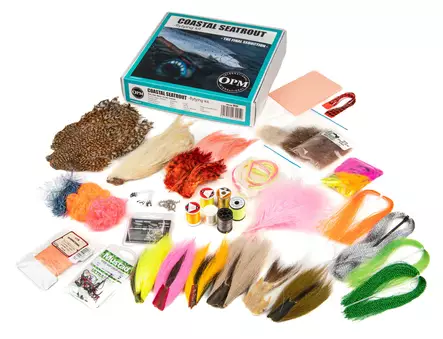 FTS Coastal Seatrout Fly Tying Kit - Bindsatser - 6417512030052 - 3
