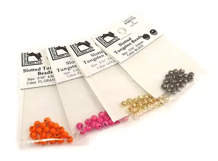 Hareline Slotted Tungsten Beads 5,5mm - Volframhuvud - 40200200022 - 1