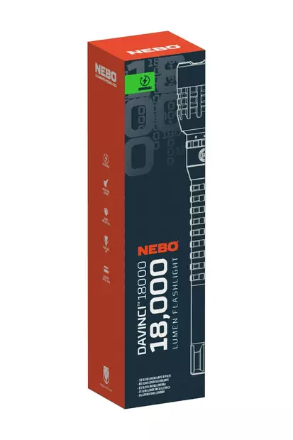 NEBO DaVinci 18000 - Ficklampor och sökarljus - 5060945230592 - 2
