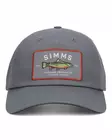Simms Single Haul Cap Gunmetal Trout - Kepsar - 694264669082 - 1