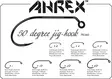 Ahrex PR360 50 Degree Jig Hook - Saltvattenkrokar - 655043957172 - 2