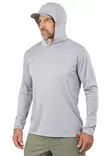 Grundens Tough Sun Masked Hoodie Mist - Skjortor - 0840316330572 - 3