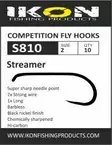 Ikon S810 Barbless Streamer - Streamerkrokar - 6430077071612 - 1