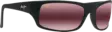 Maui Jim Peahi - Matte Black Frame with Rose Lens - Plastlinser - MM202-022 - 1