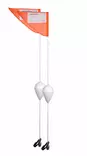 Mökki lippumerkki 2kpl - Tillbehör - 6418252132402 - 1