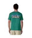 Patagonia Ms P-6 Logo T-Shirt Gem Green - T-shirts herr - 198077793762 - 2