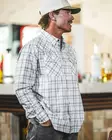 Simms Brackett Shirt Sterling Plaid - Skjortor - 694264669792 - 2