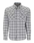 Simms Brackett Shirt Sterling Plaid - Skjortor - 694264669792 - 1