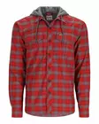 Simms ColdWeather Hoody Auburn Red MC Plaid - Skjortor - 694264624692 - 1