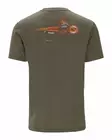 Simms Let It Fly T-Shirt Military Heather - T-shirts herr - 694264678862 - 2