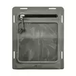 Tasmanian Tiger W-Pouch A5 WR Stone Grey Olive - Fickor för plate carriers - 4013236396522 - 2