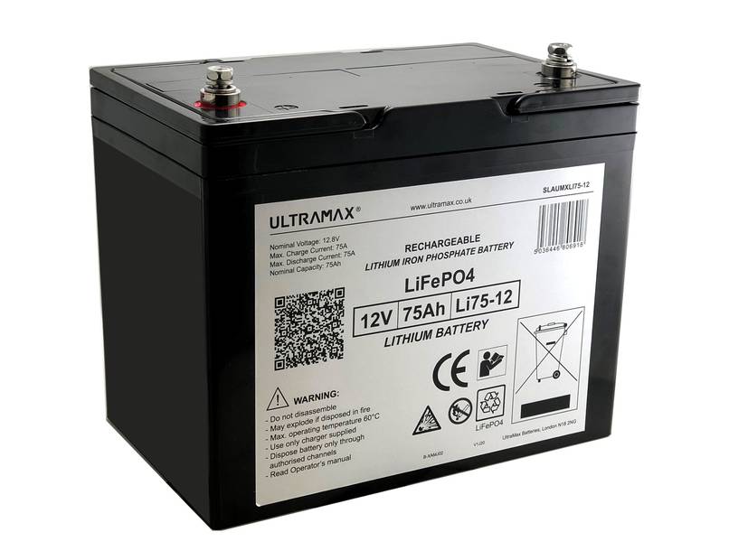 Ultramax Lithium LiFePo4 - Båtbatterier - 5036446801692 - 1