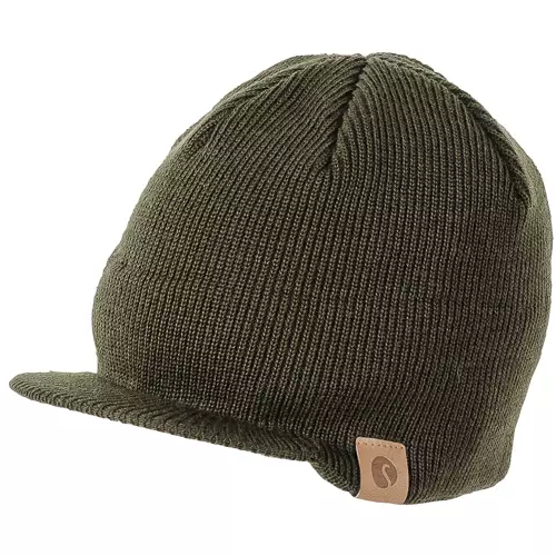 Salon Mössa Merino Skärm Wind, grön - Jägarens huvudbonader - 6419647042702 - 1