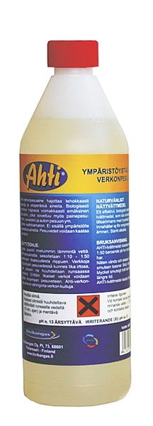Ahtu Verkonpesuaine 1L Pullo - Tillbehör - 6418252000152 - 1
