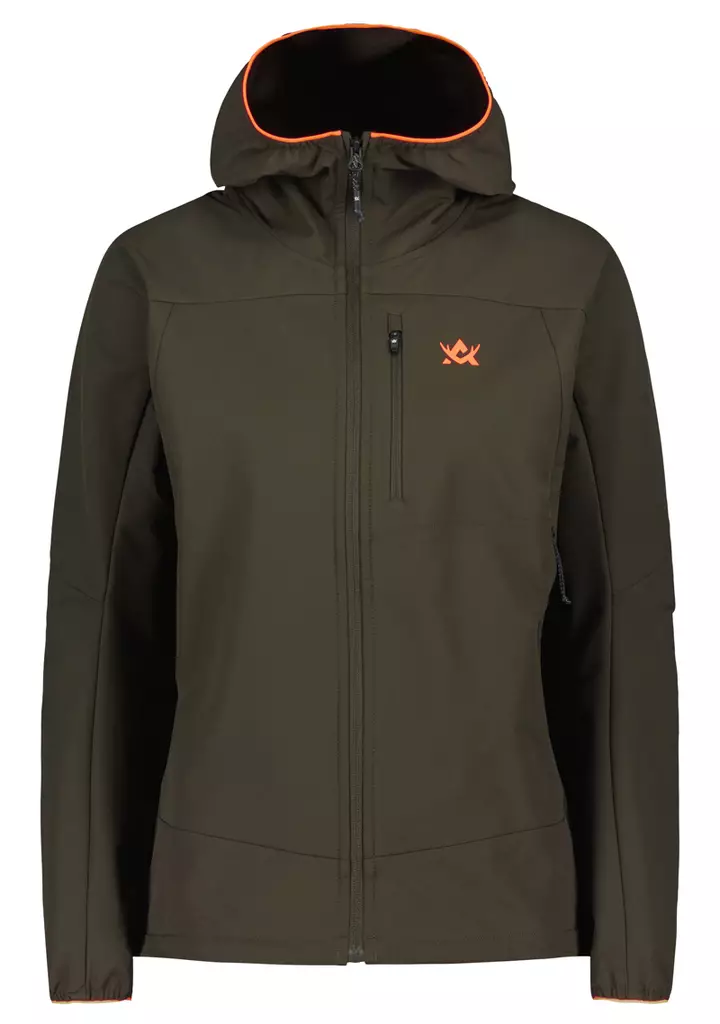 Alaska Chaser Womens Stretch Jacket Brown - Damjaktjackor - 6438347047312 - 1