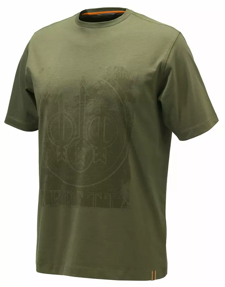 Beretta Logo T-Shirt Dark Olive - Jägartröjor - 8051832531172 - 1