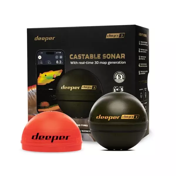 Deeper Smart Sonar CHIRP+ 3 - Deeper-ekolod och -tillbehör - 4779032950992 - 1