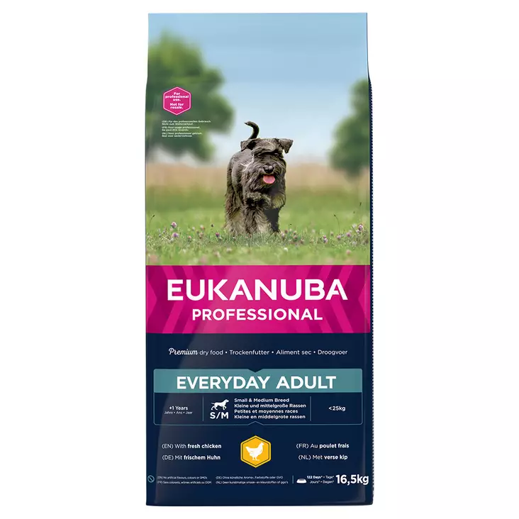 Eukanuba Adult Everyday S/M - Eukanuba hundfoder - 8710255154282 - 1