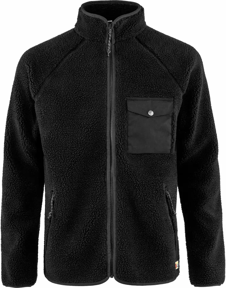 Fjällräven Vardag Pile Fleece M Black - Jakt- och älgvästar - 7323450731892 - 1