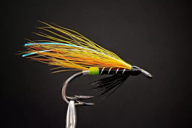 Flashabou Garry Salmon Fly - Dubbelkrok - 8859202530172 - 1