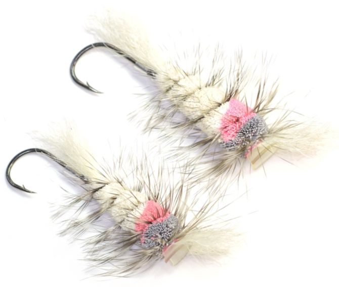 Frödin Flies Tri Turbo Bomber White - Tubflugor - 7340154608022 - 1