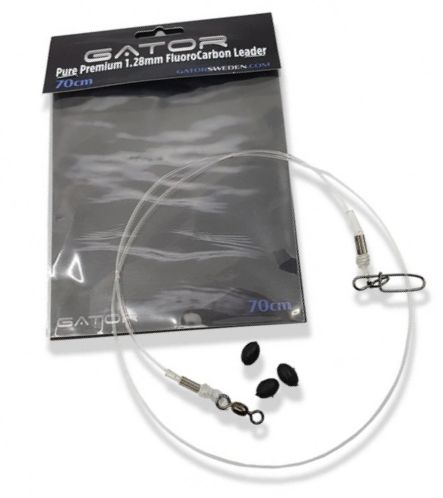 Gator Fluorocarbon Leader 1,28mm 70cm - Tafsar - 7350068546822 - 1