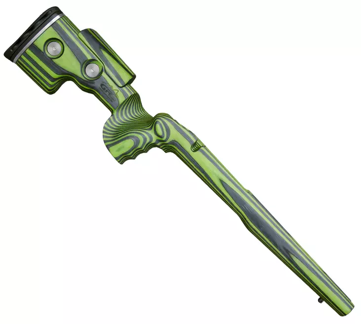 GRS Sporter Black/Green - Gevärskolvar Laminat - 62600002 - 1