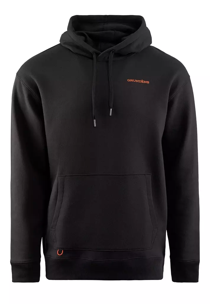 Grundens Displacement DWR Hoodie SL Fisherman Black - Huvtröjor - 0840316341172 - 1