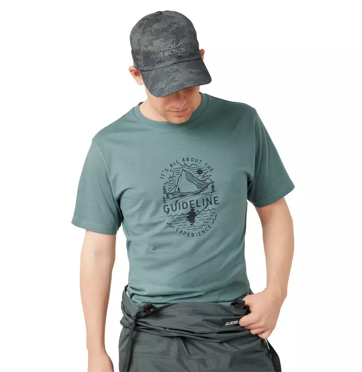 Guideline The Nature 2.0 Eco Tee Mineral Green - T-shirts herr - 7033841070232 - 1