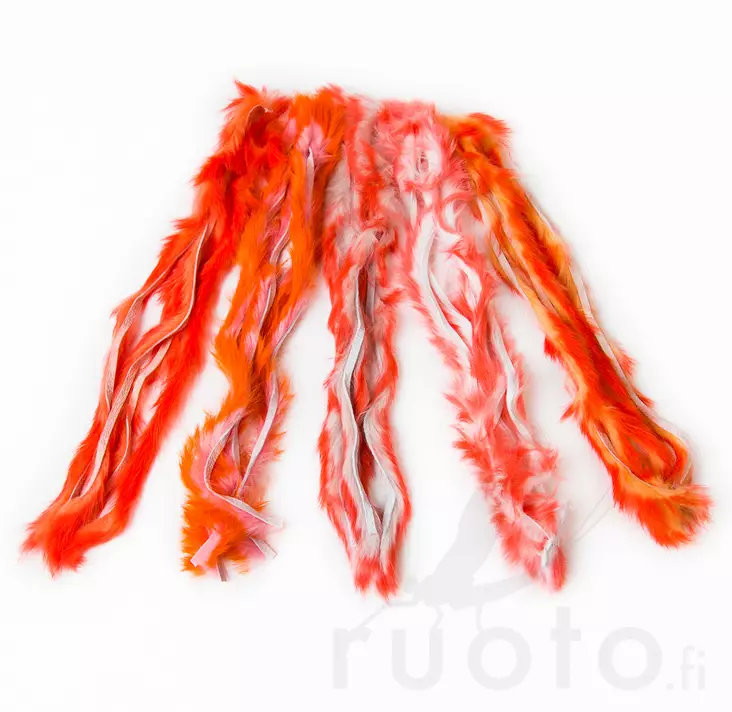 Hareline Flesh Strips Two Tone - Zonker - 4050030002 - 1