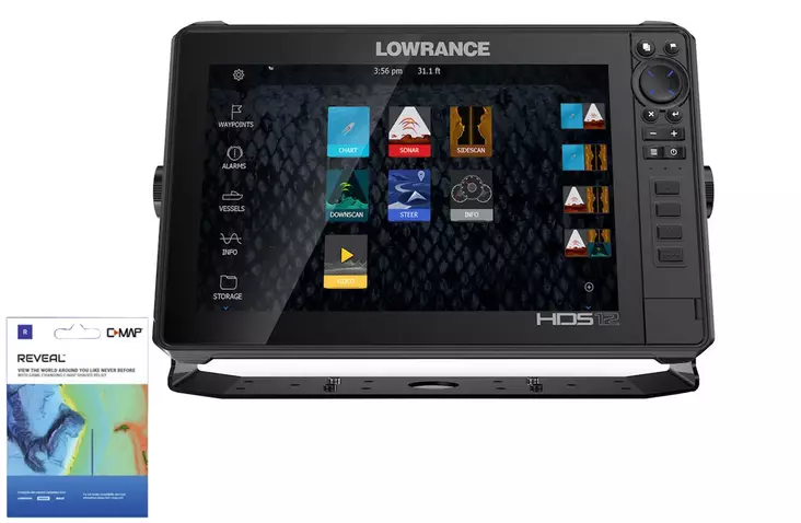 Lowrance HDS Live 12 and C-Map Reveal Finland Map - Ekolod/plotter kombination - 2702202312 - 1