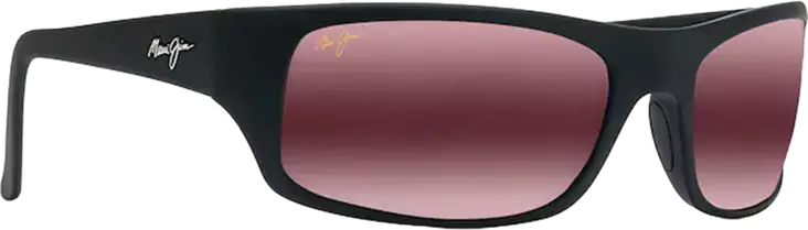 Maui Jim Peahi - Matte Black Frame with Rose Lens - Plastlinser - MM202-022 - 1